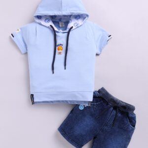 KF 678 HOODIE WITH DENIM PANT