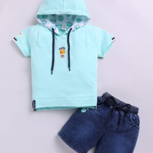 KF 678 HOODIE WITH DENIM PANT