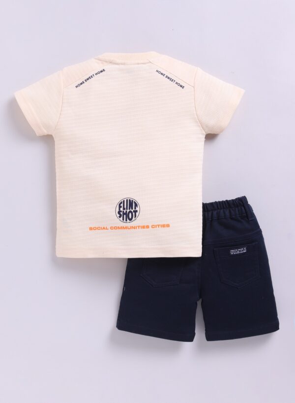 KF 2496 CREAM TSHIRT WITH COTTON PANT - Image 6