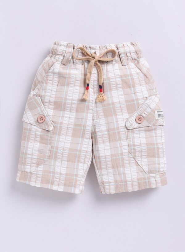 KF 2500 GREEN TSHIRT WITH COTTON CHECKS PANT - Image 2