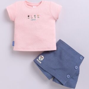 KG 400 PINK TOP WITH SKIRT